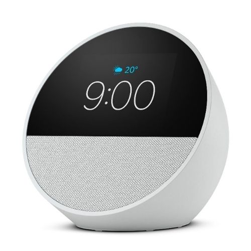 BOCINA ECHO SPOT ALEXA BLANCA